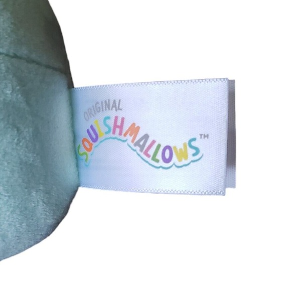 Squishmallow 3.5" Reina Butterfly Teal Flower Crown Spring Easter Plush BNWT - Picture 5 of 5